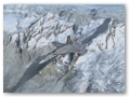 Boeing F/A-18E Superhornet vor dem Grosshorn  (FSX, VRS)