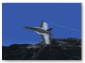 Boeing F/A-18E Superhornet ueber der Axalp  (FSX, VRS)