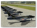 Hawker Hunter Mk.58 Lineup in Buochs (FS9, Alphasim)